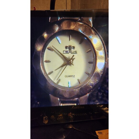 Nexus Womans Watch N111L Japan Movt Quartz Stainless Steel New Battery - Picture 4 of 7